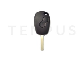 OSTALI EL RENAULT 27 - Renault Twingo Symbol Dacia Duster Sandero daljinac 2 tastera, aftermarket, HITAG AES 433 MHz
