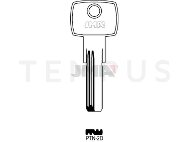 PTN-2D Specijalan ključ (Silca PT5RP / Errebi PN3R) 13620