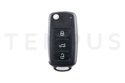 OSTALI EL VW 02 A - VW daljinac 3 tastera KEYLESS 5K0 837 202 AJ, aftermarket, ID48 433MHz