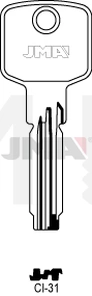 JMA CI-31 Specijalan ključ (Silca CS139 / Errebi BD26, C53)