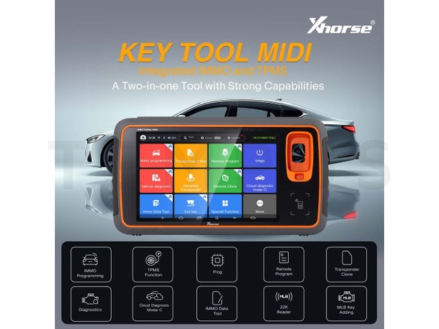 XHORSE KEY TOOL MIDI - ADVANCED paket 21256