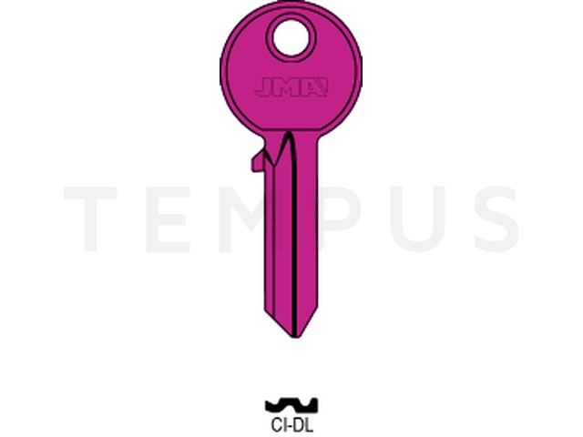 CI-DL LILA Cilindričan ključ (Silca CS206, AB1, CS206 / Errebi C5D,AU5D, C5D) 14185
