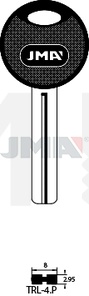 JMA TRL-4.P Specijalan ključ (Silca TRK8DP / Errebi TK39P130)
