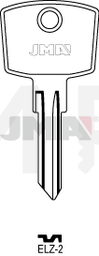 JMA ELZ-2 Cilindričan ključ (Silca EL5R / Errebi EZ8R)