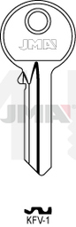 JMA KFV-1 Cilindričan ključ (Silca KF1 / Errebi KF5DN)