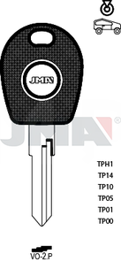 JMA TP00VO-2.P (Silca HU49T0 / Errebi T00HF44P)