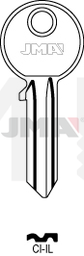 JMA CI-IL Cilindričan ključ (Silca CC6R, AB1R, CS207, CC2R / Errebi C5S, AU5S, CC5S)