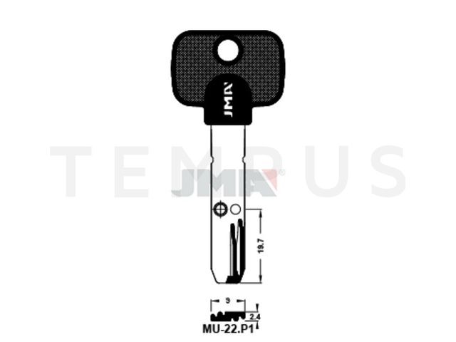 MU-22.P1 Specijalan ključ (Silca MTK19P) 20476