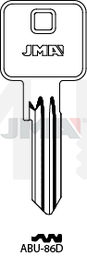 JMA ABU-86D Cilindričan ključ (Silca AB95 / Errebi AU94)