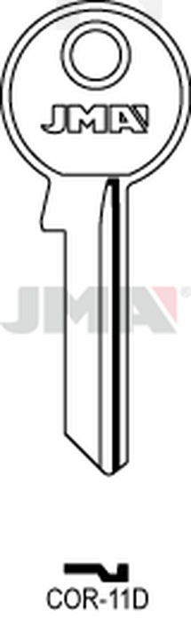 JMA COR-11D Cilindričan ključ (Errebi CO56)
