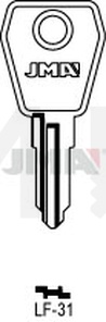 JMA LF-31 Cilindričan ključ (Silca LF46R / Errebi LF49R)