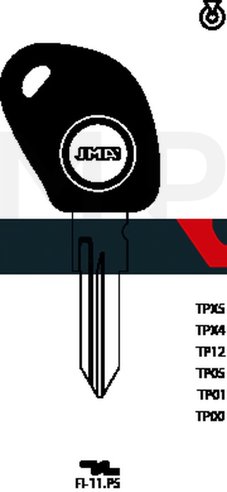 JMA TP00FI-11.P5 (Silca GT10BTE / Errebi T00GB9RP)