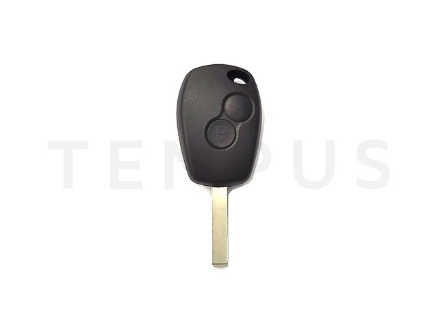 EL RENAULT 27 - Renault Twingo Symbol Dacia Duster Sandero daljinac 2 tastera, aftermarket, HITAG AES 433 MHz 19486