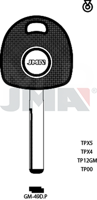 JMA TP00GM-49D.P (Silca GM45TE / Errebi T00GM37P)