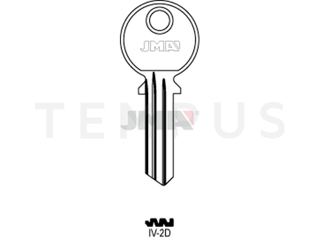 IV-2D Cilindričan ključ (Silca AKR8 / Errebi WSA3) 13266