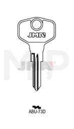 JMA ABU-73D Cilindričan ključ (Silca AB93R / Errebi AU68R)