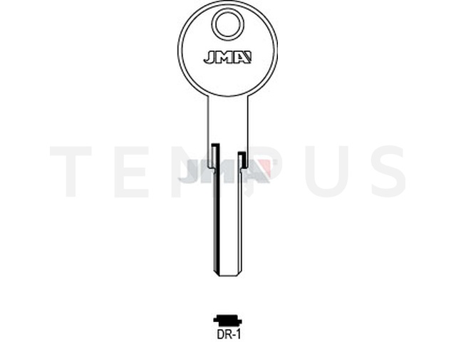 DR-1  Specijalan ključ (Silca ATR1P / Errebi DR1) 15324