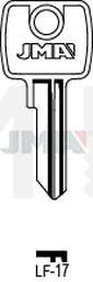 JMA LF-17 Cilindričan ključ (Silca LF42R / Errebi LF48R)