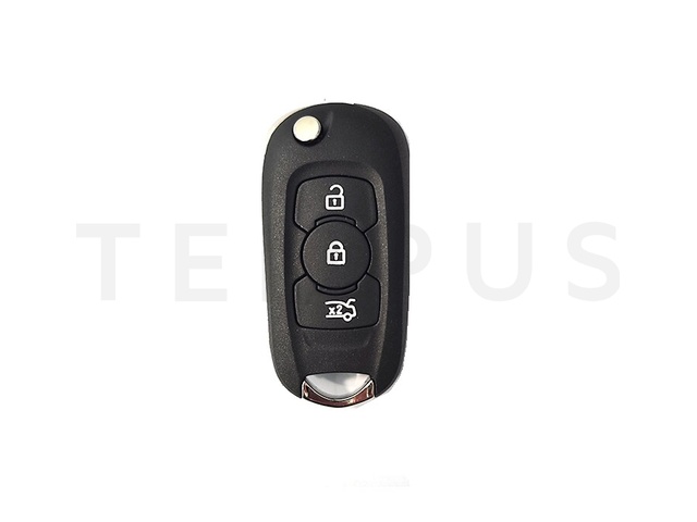 EL OPEL 18 A - Opel Astra, skakavac 3 tastera, aftermarket, PCF7937E, 433 MHz 21082