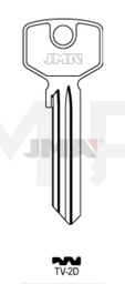 JMA TV-2D Cilindričan ključ (Silca TR8 / Errebi TV3)