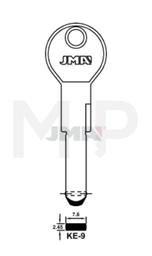 JMA KE-9 Specijalan ključ (Silca KE19SMD, KE20SMD* / Errebi KC5D)
