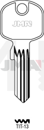 JMA TIT-13 Cilindričan ključ (Silca TN19R / Errebi TT23R)