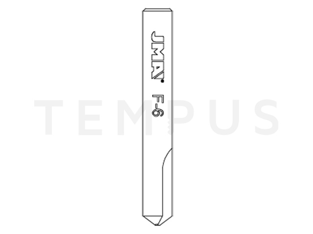 FRESA F6 - freza titan k5 plus 1x45x6 14816
