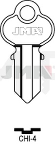 JMA CHI-4 Cilindričan ključ (Silca CH3 / Errebi CHI5)