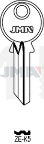 JMA ZE-K5 Cilindričan ključ (Silca ZE5 / Errebi ZE15PD)