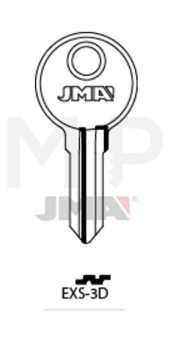 JMA EXS-3D Cilindričan ključ