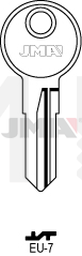 JMA EU-7 Cilindričan ključ (Silca EU10 / Errebi EL5)