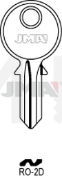 JMA RO-2D Cilindričan ključ (Silca RO1 / Errebi R3)