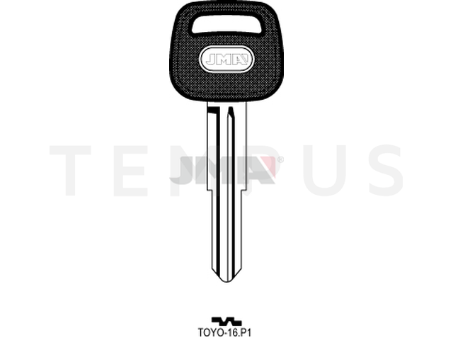TOYO-16.P1 (Silca TOY36AP / Errebi TY33RP78) 13797
