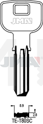 JMA TE-T80SC Specijalan ključ (Silca TE9 / Errebi TS15)