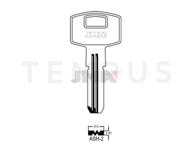 ASH-2 Specijalan ključ (Errebi ASH1) 19481