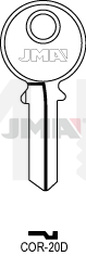 JMA COR-20D Cilindričan ključ