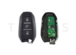 OSTALI EL PEUGEOT 17 A - Peugeot AES handsfree smart daljinac 3 tastera - FAR, aftermarket, A3M15 A3M05 A3M65, Hitag AES 433MHz CIT-1 / VA2