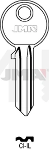 JMA CI-IL Cilindričan ključ (Silca CC6R, AB1R, CS207, CC2R / Errebi C5S, AU5S, CC5S)