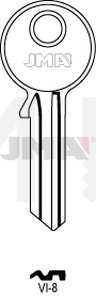 JMA VI-8 Cilindričan ključ (Silca VI3R / Errebi VS5R)