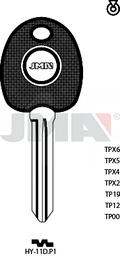 JMA TP00HY-11D.P1 (Silca HYN14RTE / Errebi T00KIA4RP)