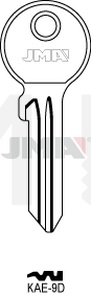 JMA KAE-9D Cilindričan ključ (Silca KLE6X / Errebi KAL9)