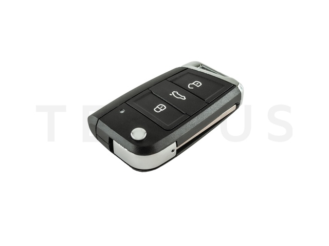 EL VW 35 -Vag MQB 2016+ keyless smart daljinac 3 tastera, aftermarket, ID MQB 48 434MHz mač HU-4 / HU162 21733