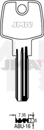 JMA ABU-16 Specijalan ključ (Silca AB40 / Errebi AU50)