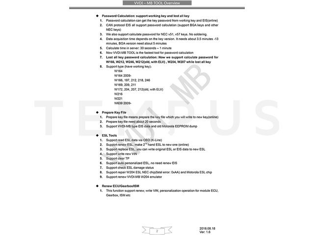 XHORSE VVDI MB TOOL 14609