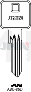 JMA ABU-86D Cilindričan ključ (Silca AB95 / Errebi AU94)