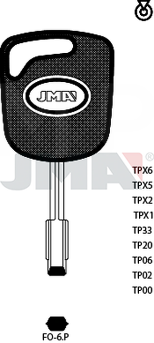 JMA TP00FO-6.P (Silca FO21T0 / Errebi T00TB1P)