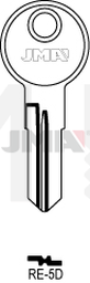JMA RE-5D Cilindričan ključ (Silca REN5R)