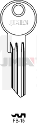 JMA FB-15 Cilindričan ključ (Silca FB17RX / Errebi F29RL)