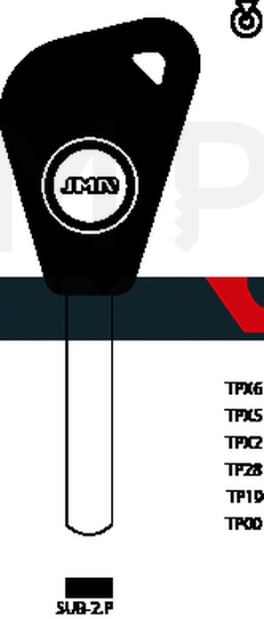 JMA TP00SUB-2.P (Silca DAT17T0 / Errebi T00SUB1P)