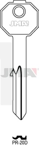 JMA PR-20D Cilindričan ključ (Silca PF215 / Errebi PL5D)